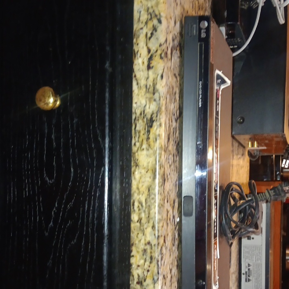 LG Black Slim DVD Player